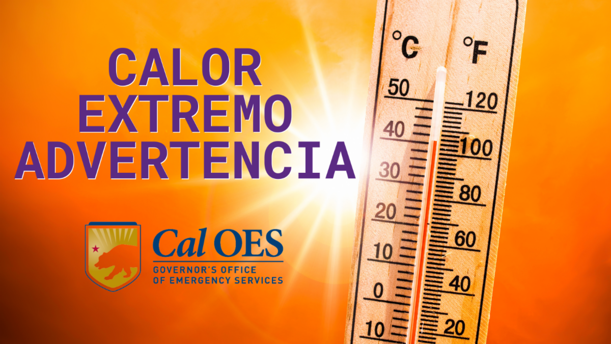 CALOR EXTREMO ADVERTENCIA